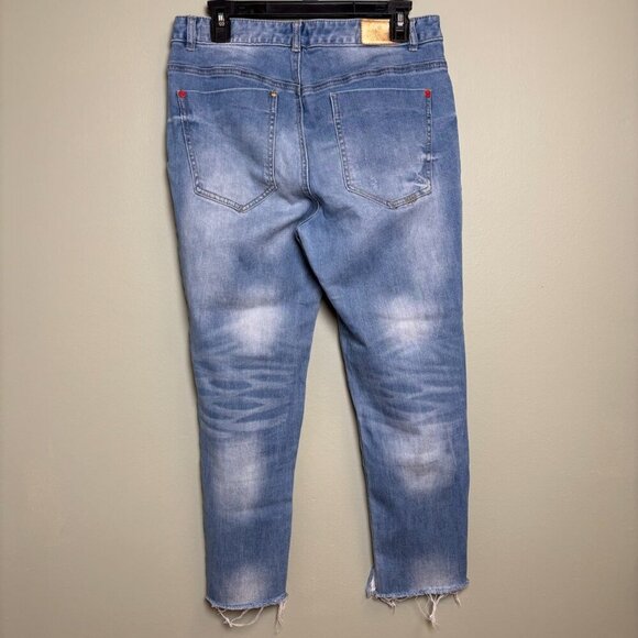 Jucy Judy Women Jeans Sz 28 Distressed Graphic Cowgirl Horses Equestrian Country - Picture 7 of 16